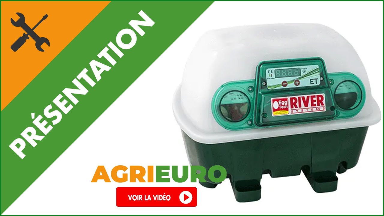 Couveuse semi-automatique RIVER SYSTEMS ET 12 - Pr&eacute;sentation