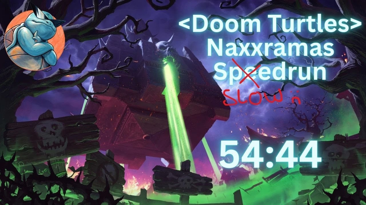 Doom Turtles | Naxxramas Speedrun | 54:44 | Arcane Mage PoV