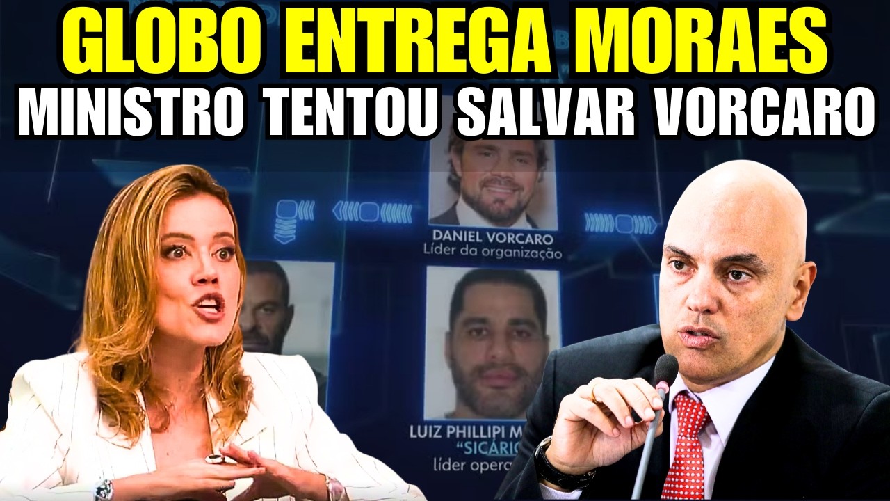 Globo VAZA conversa entre Moraes e Vorcaro, e senadores temem pela vida de Mendonça!
