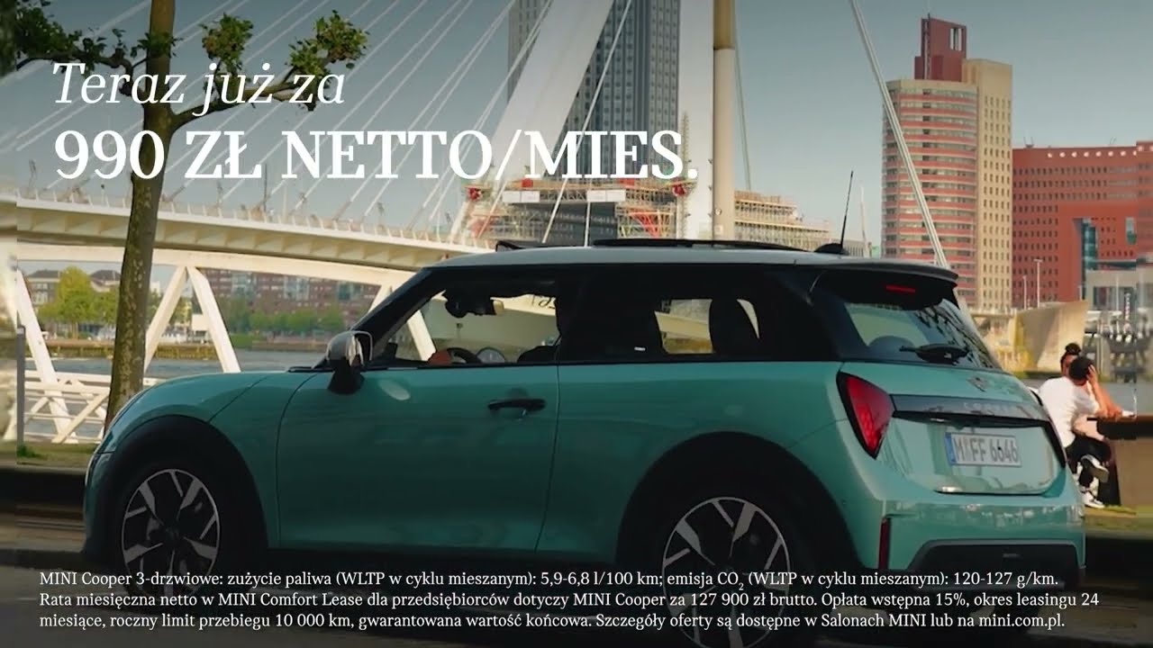 Prowadź ekscytujące życie z MINI Cooper.