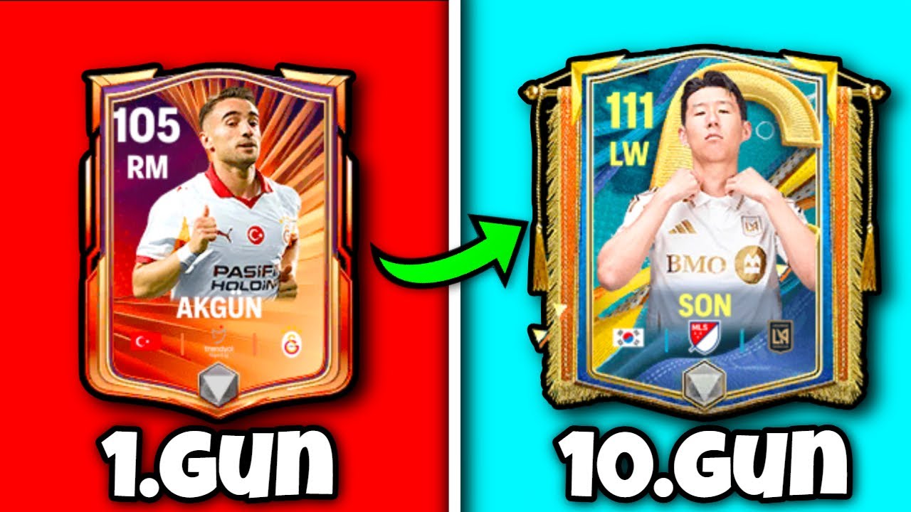 10 G&Uuml;N BOYUNCA SIFIRDAN FC 25 Mobile Oynadım