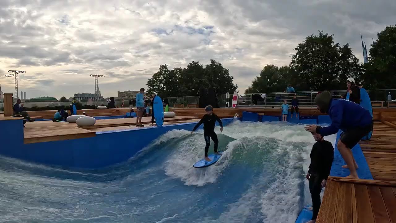 Surfing Muzeon Moscow 2030 #shorts