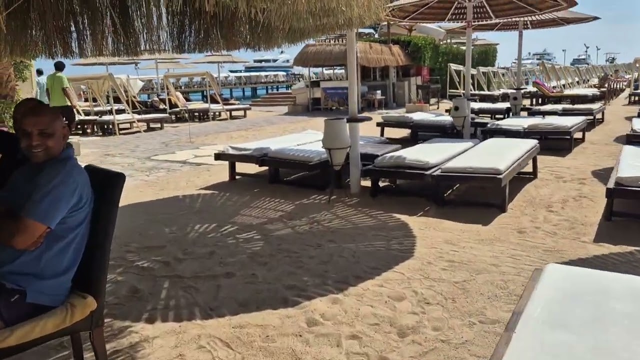 Лучший пляж Дрим Бич  Dream Beach в Хургаде
