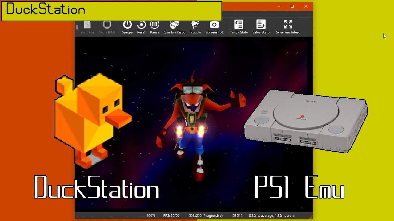 Emulatore PS1 su PC con DuckStation [TUTORIAL RAPIDO]