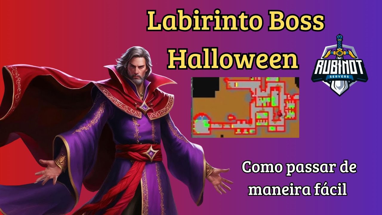 Acesso Boss Halloween de 13 players - 2025 - Rubinot