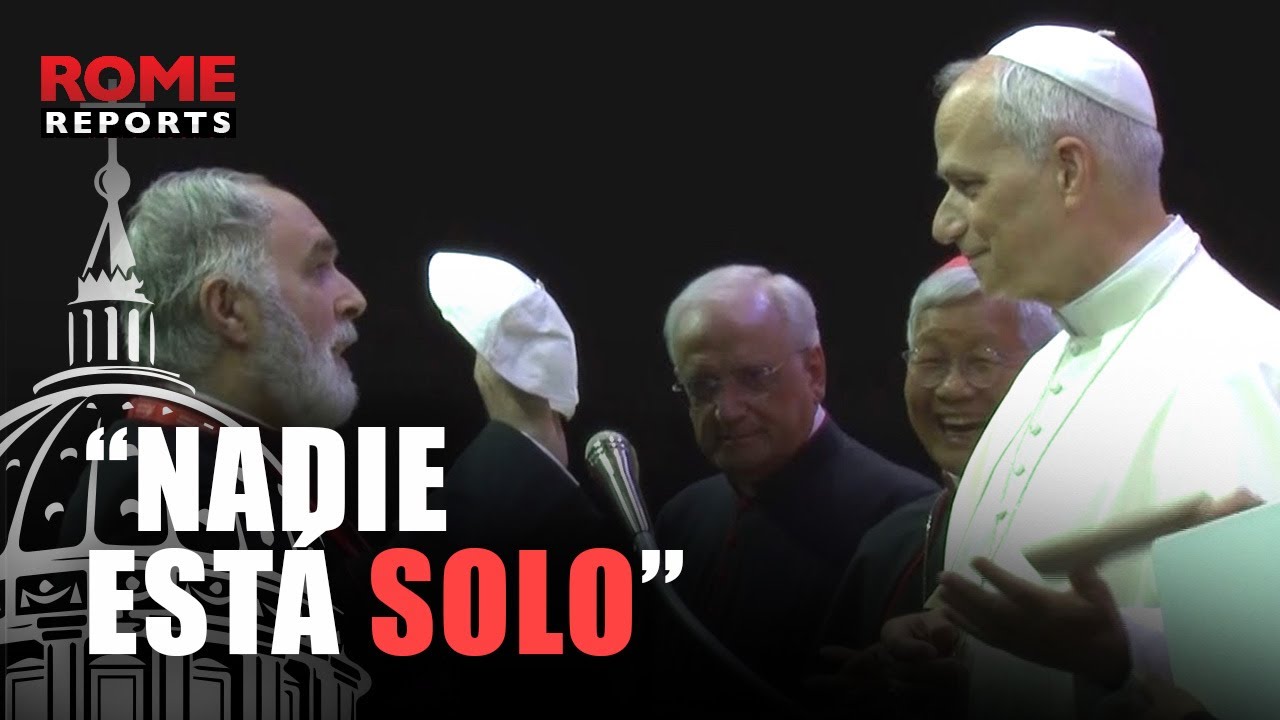 Entrañable encuentro de León XIV con los sacerdotes “Nadie está solo”