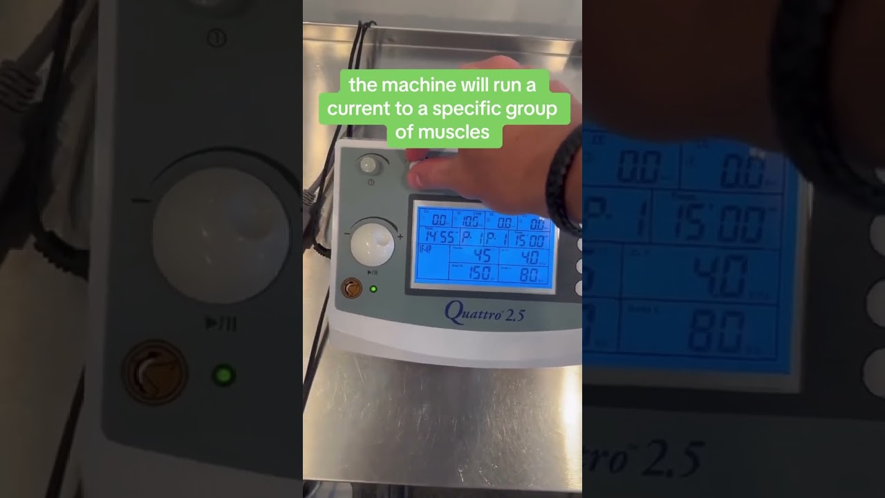 Electrical Muscle Stimulation at CORE Chiropractic