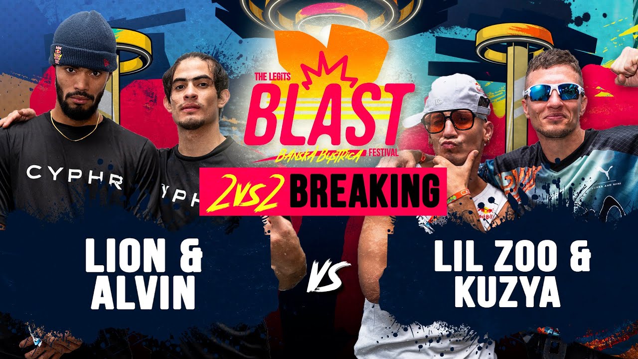 Lion & Alvin vs Kuzya & Lil Zoo I Top 16 2vs2 Breaking I The Legits Blast 2023