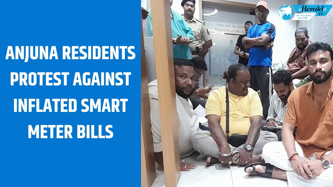Anjuna ERUPTS in protest over &lsquo;inflated&rsquo; power bills, allege pressure to adopt smart meters