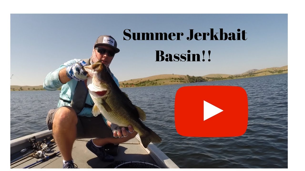 Mid Summer JERKBAIT catches BIG BASS!!! And lots of bass!