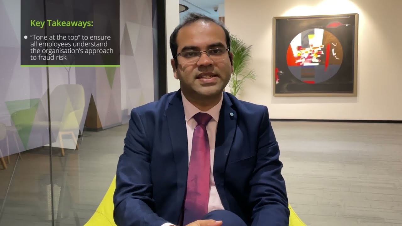 Arjun Rajagopalan | Leadership's role in addressing corporate fraud and misconduct