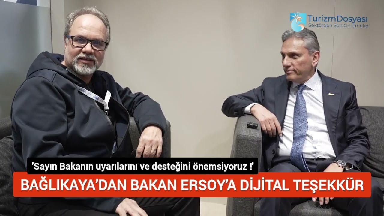 BAĞLIKAYA’DAN BAKAN ERSOY’A DİJİTAL TEŞEKKÜR