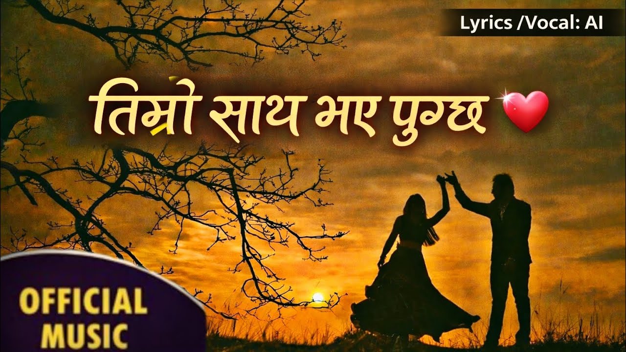 🌅 तिम्रो_साथ_भए_पुग्छ ❤️ | Most Beautiful Nepali Romantic Song||New Nepali Song 2082❤️