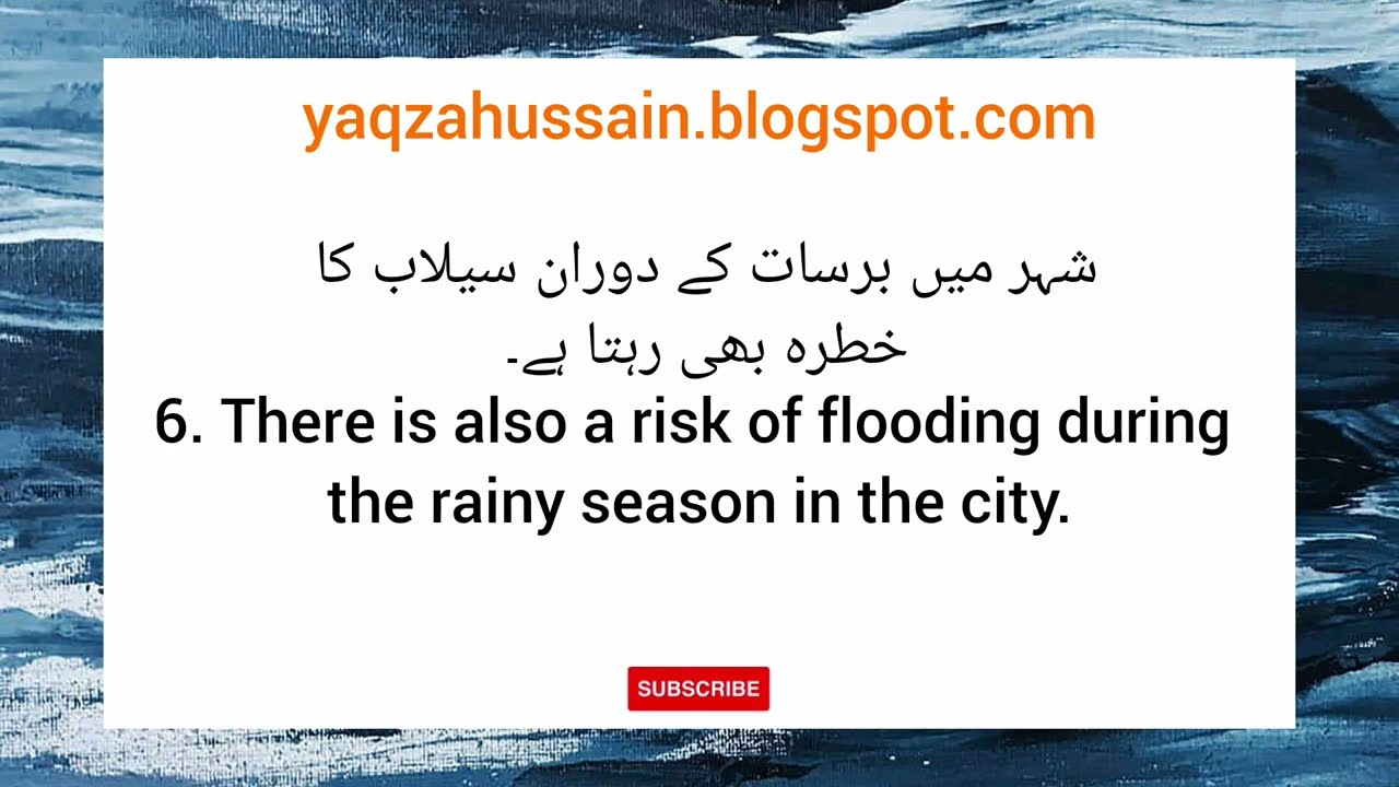 10 lines Essay on problems of Karachi in Urdu🔥✍️||10 lines Essay on problems of Karachi in English