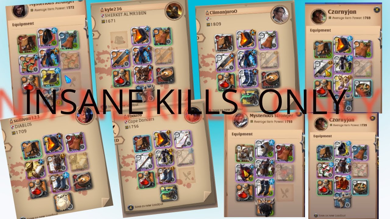 JacksonTactical Is BACK INSANE KILLS ONLY!(Albion Online PVP Montage)