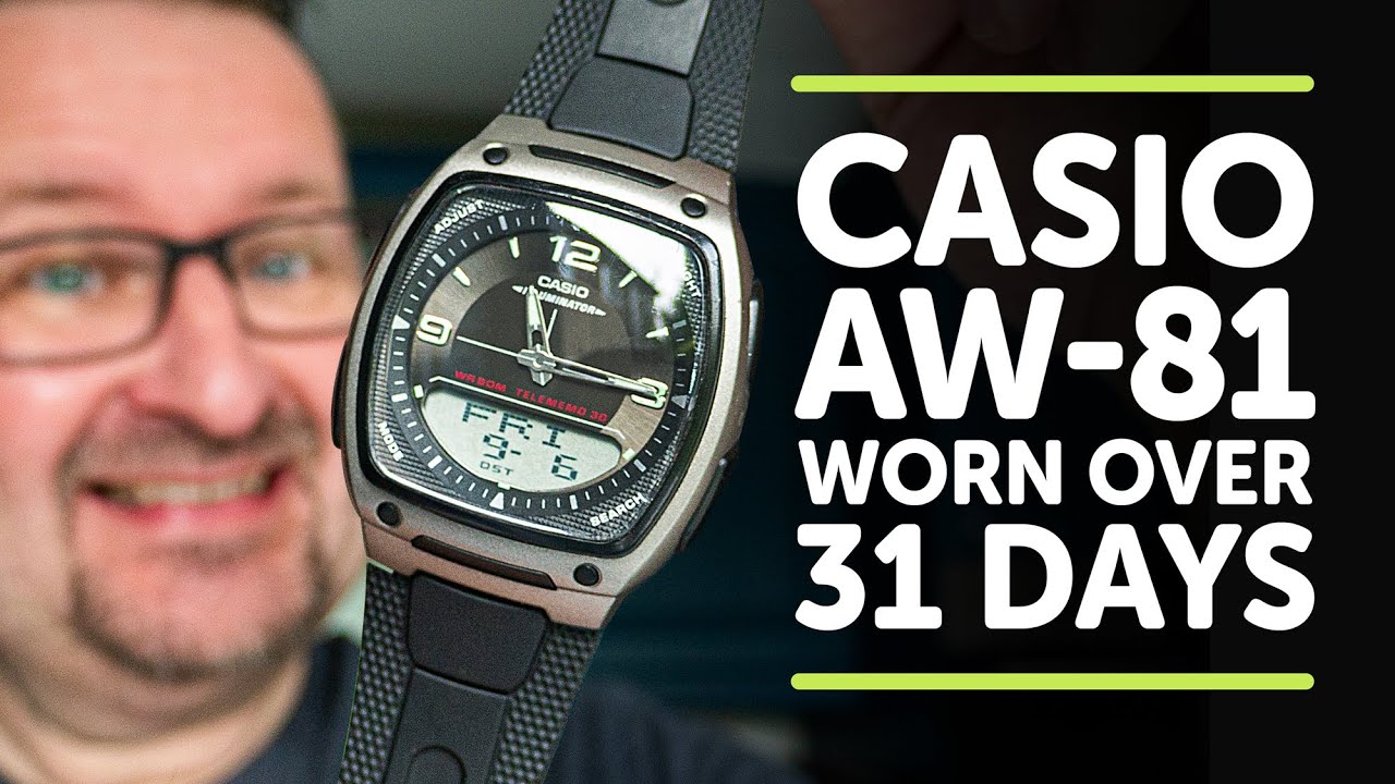 AUGUST'S Daily Watch - CASIO AW-81 (2747) носили более 31 дня, хорошие ли они?