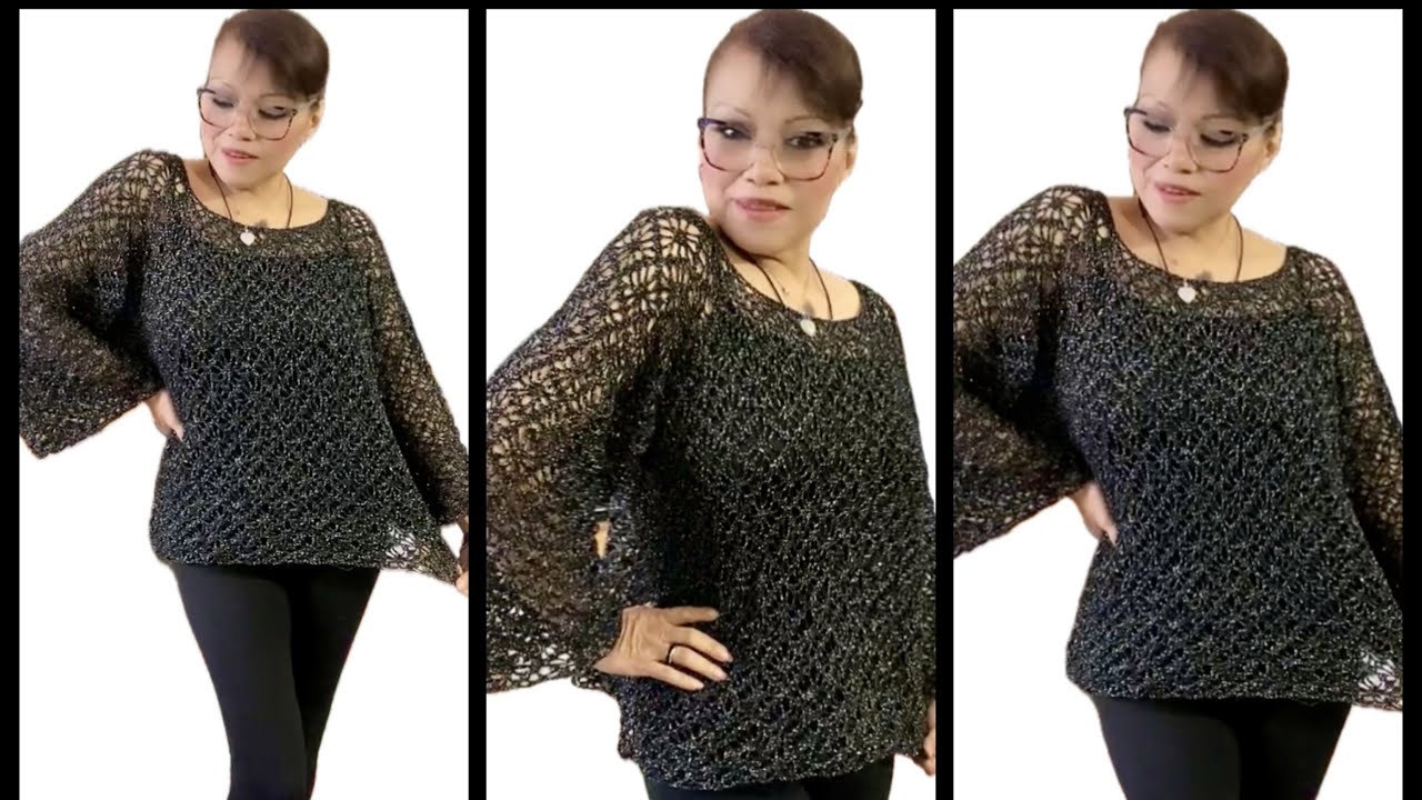 Blusa puntada de arañita PARTE 1 DE 3