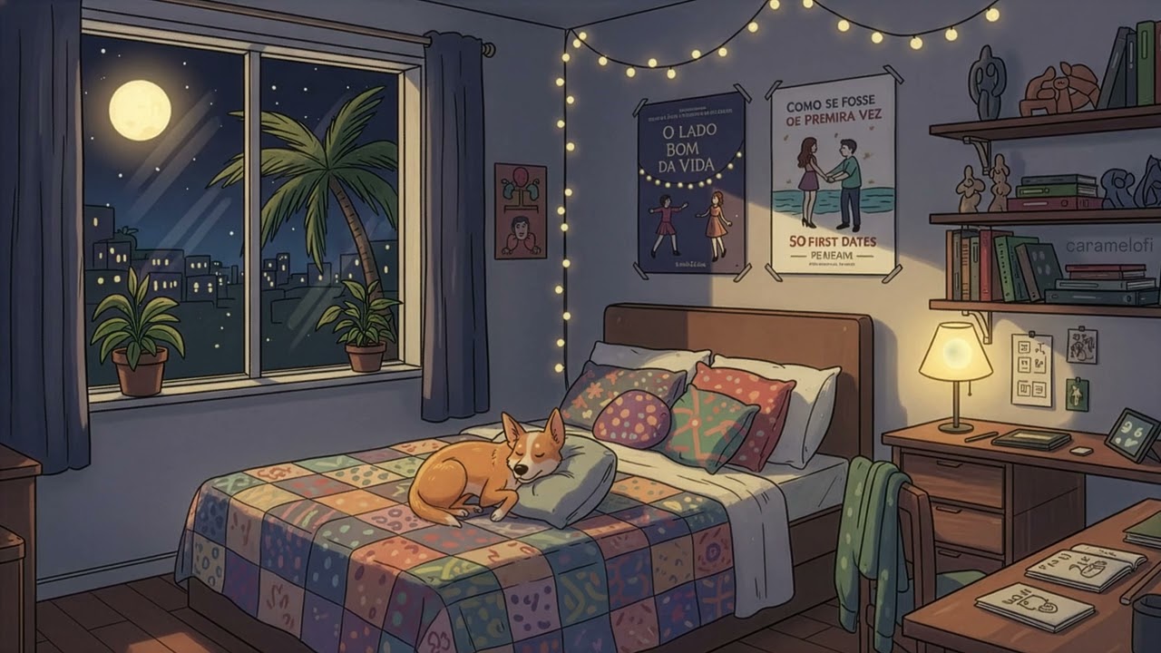 horas calmas &bull; lofi para estudar, trabalhar e relaxar (CARAMELOFI)