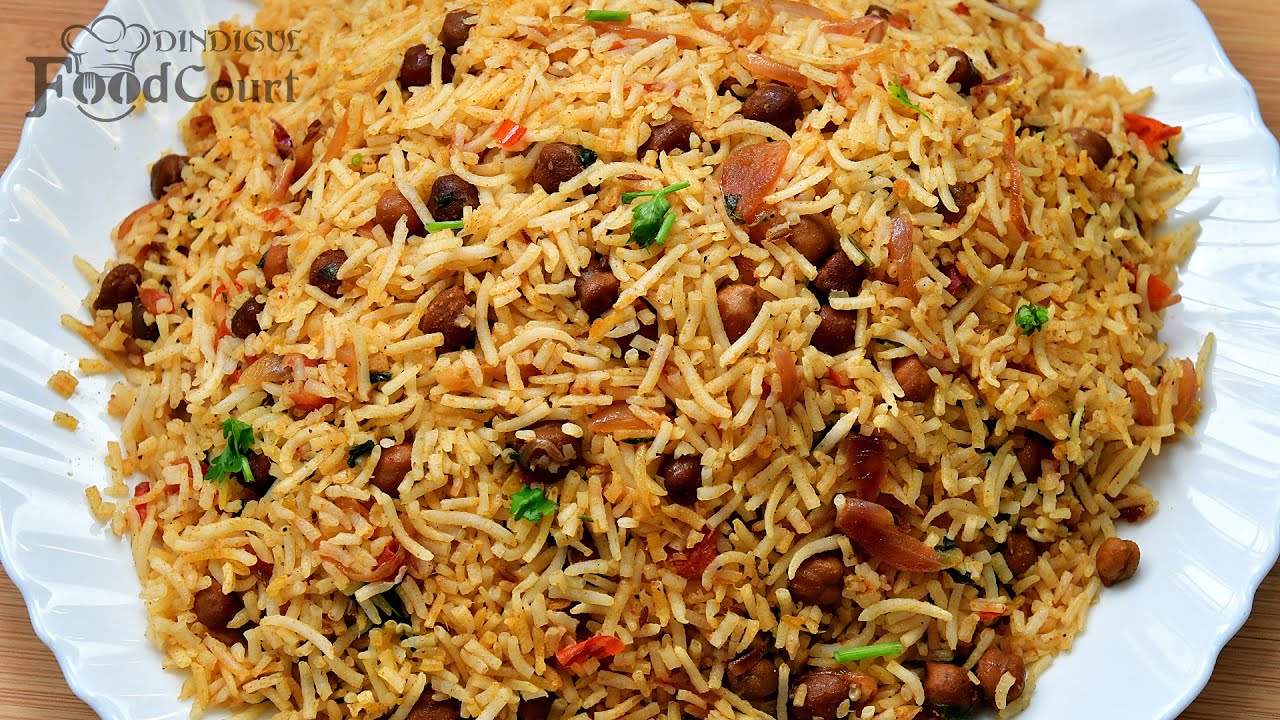 Healthy Lunch Recipe/ Chana Masala Rice/ Chana Rice Recipe