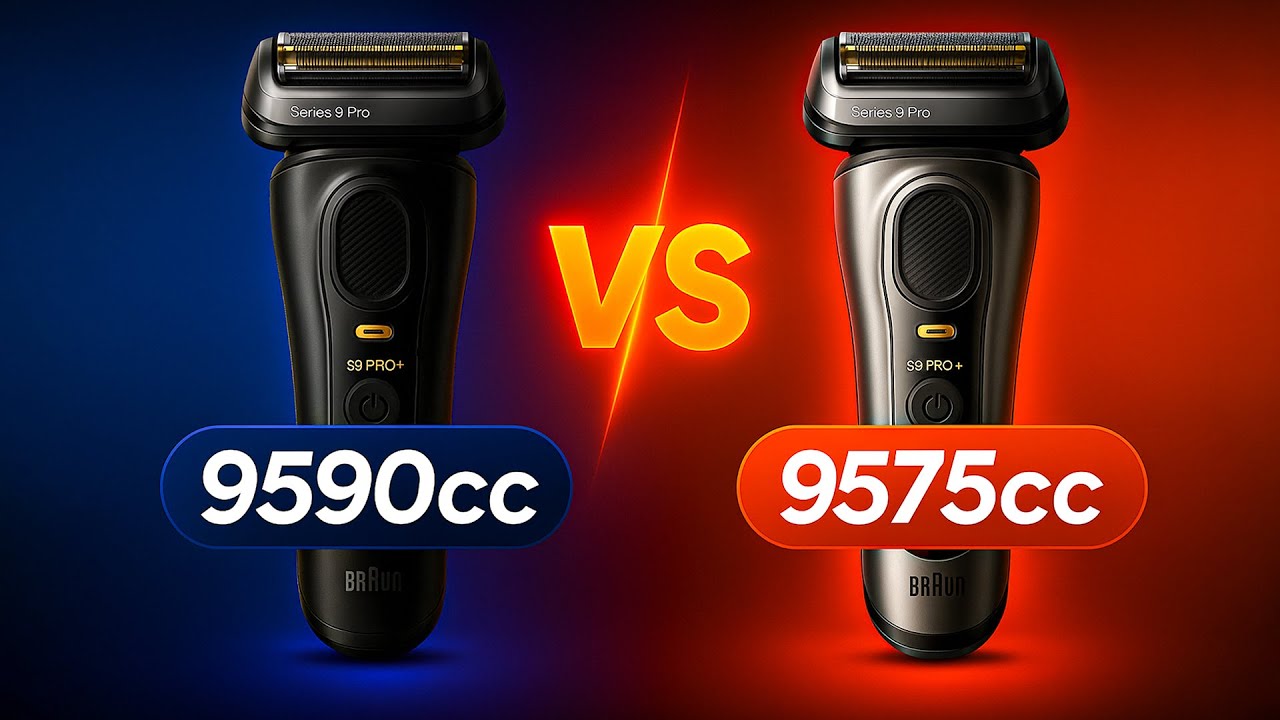 Braun Series 9 Pro+ 9575cc vs 9590cc – Unboxing, Features & Which to Buy!