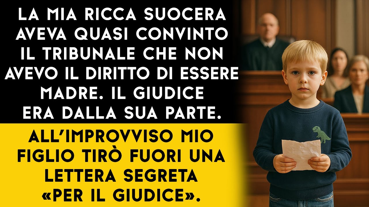 Mia suocera voleva portarmi via mio figlio di 6 anni — ma lui aveva un suo piano