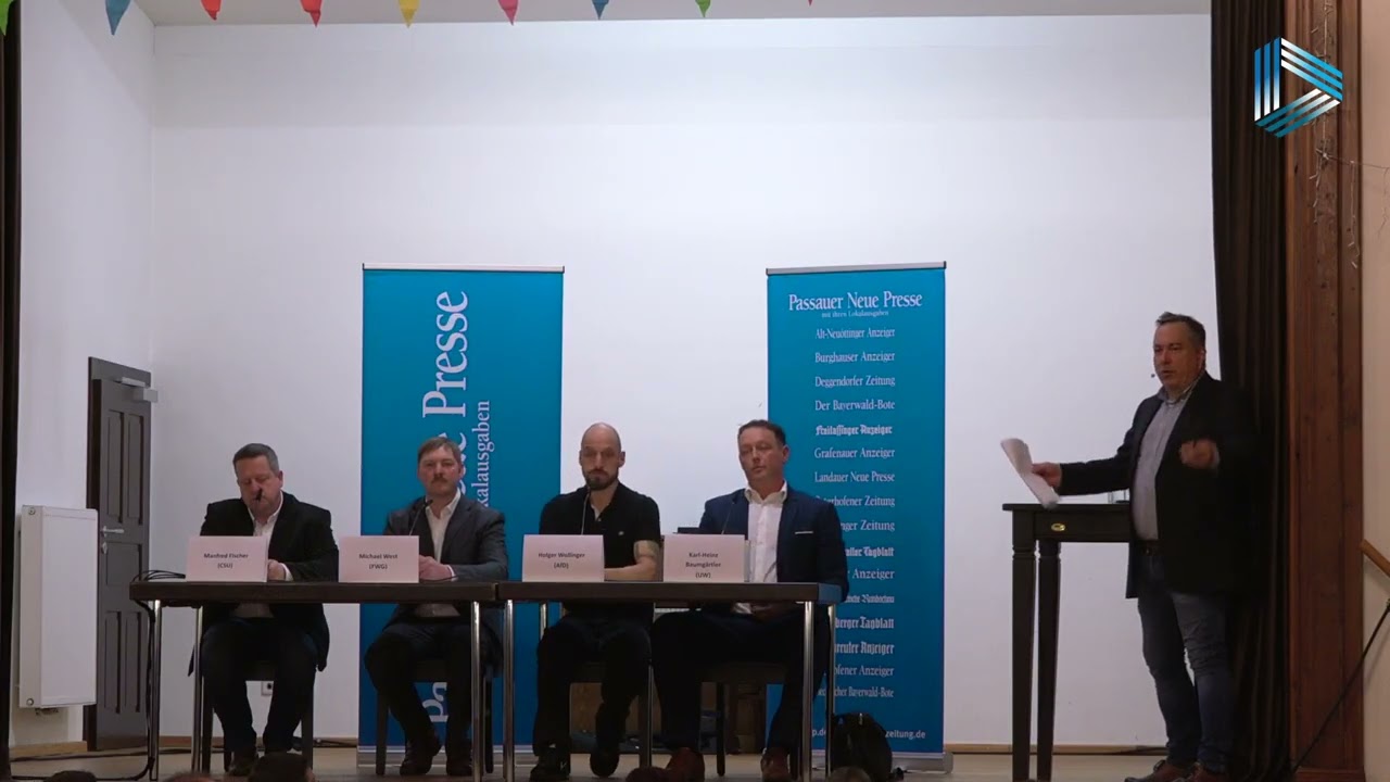 Kommunalwahl 2026: Podiumsdiskussion in Winzer