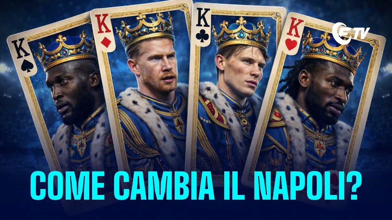 👀 NAPOLI con DE BRUYNE, LUKAKU E McTOMINAY | 🚑 BATURINA, SOLET, BALDANZI | FANTACALCIO TV