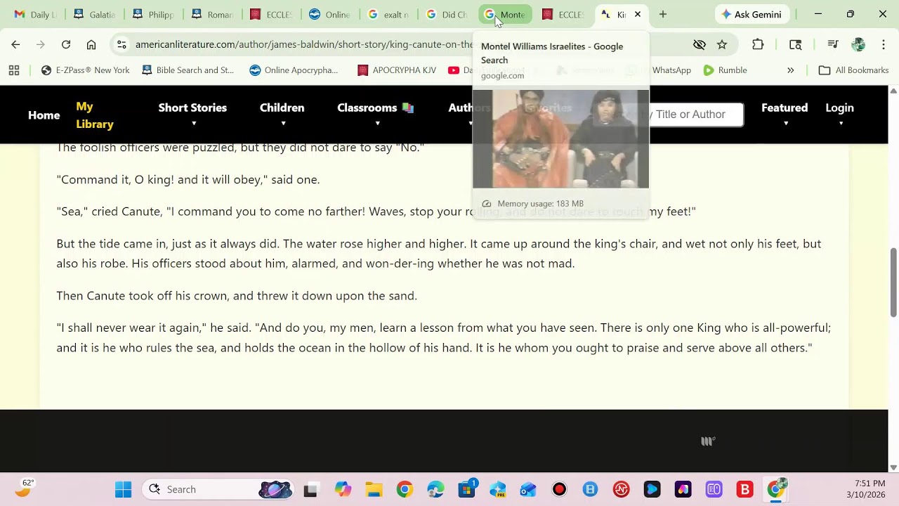 Going Live On A Tuesday Afternoon 03-10-2026 Galatians Chapter 5 Breakdown.