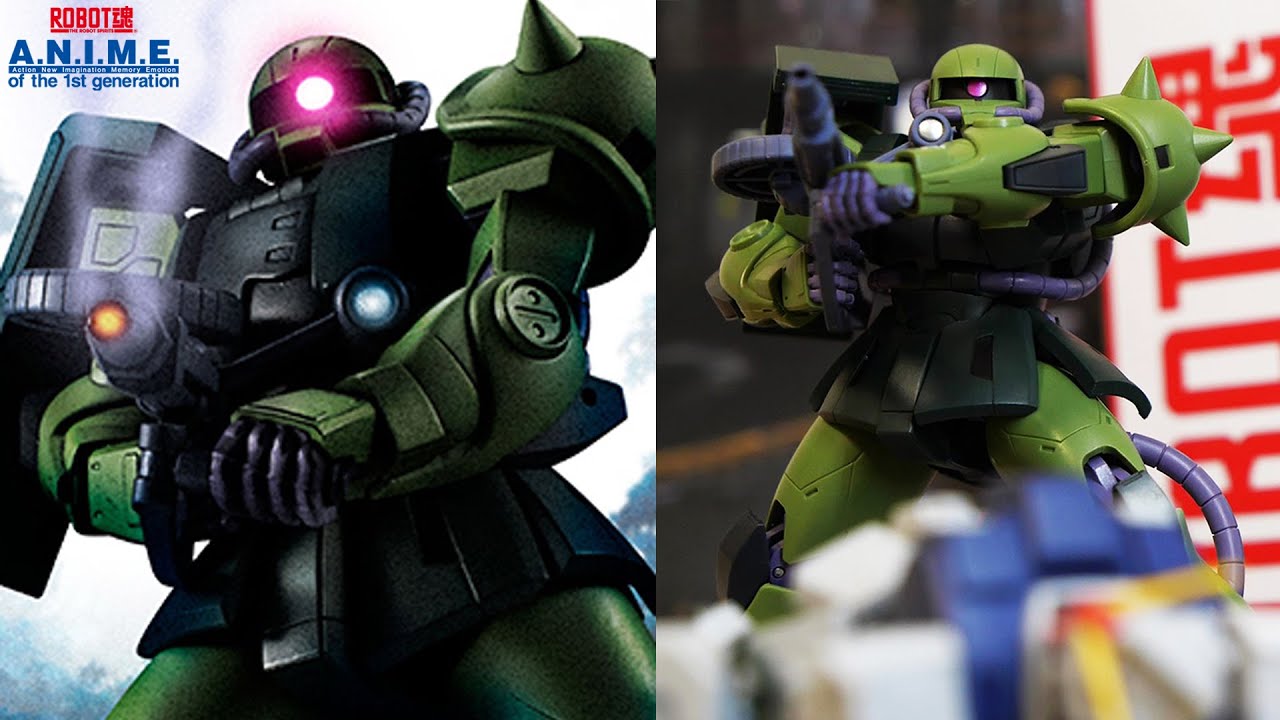 ガンプラを凌駕する陸戦型ザク爆誕！ROBOT魂 MS-06JC 陸戦型ザクⅡ JC型 ver. A.N.I.M.E. 開封！【機動戦士ガンダム 第08MS小隊】