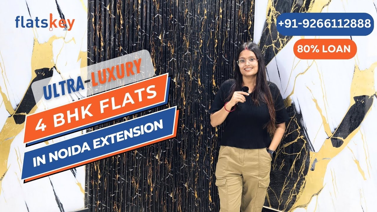 4 BHK Builder Floor in Noida Extension | Antalya Heights | Flats in Greater Noida West | Flats Key