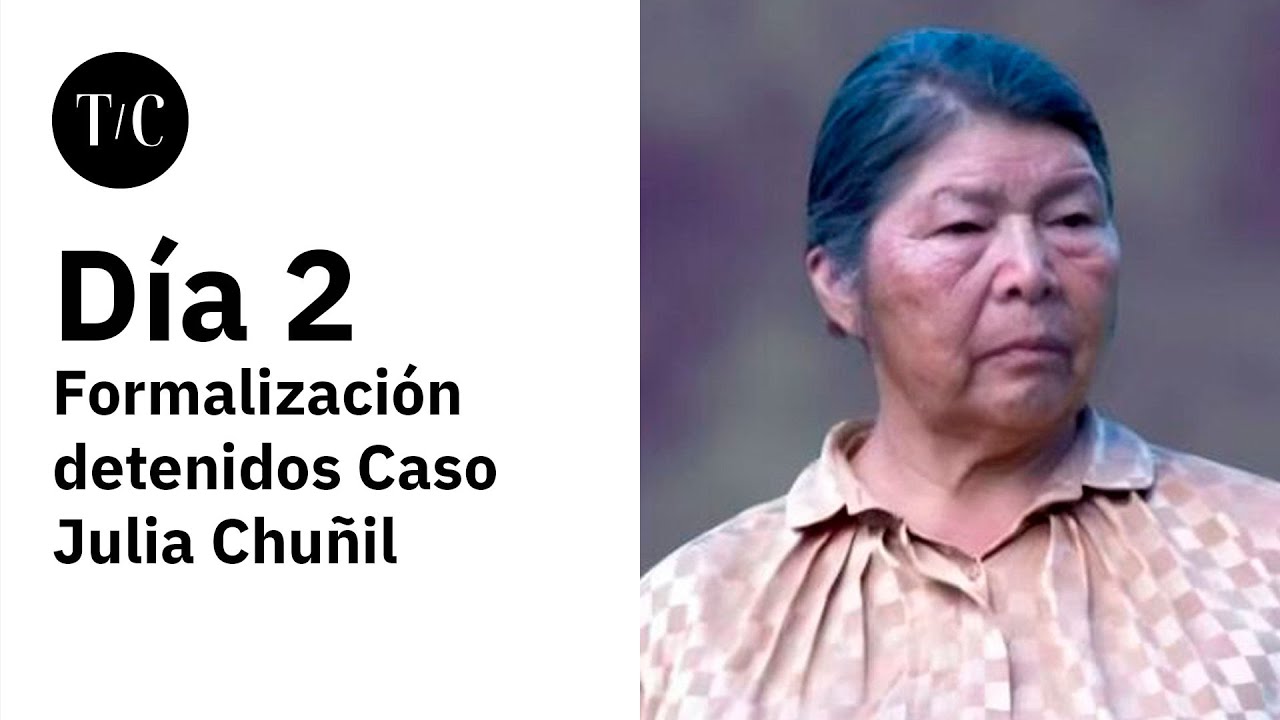 Día 2 | Formalizan a hijos de Julia Chuñil por su desaparición