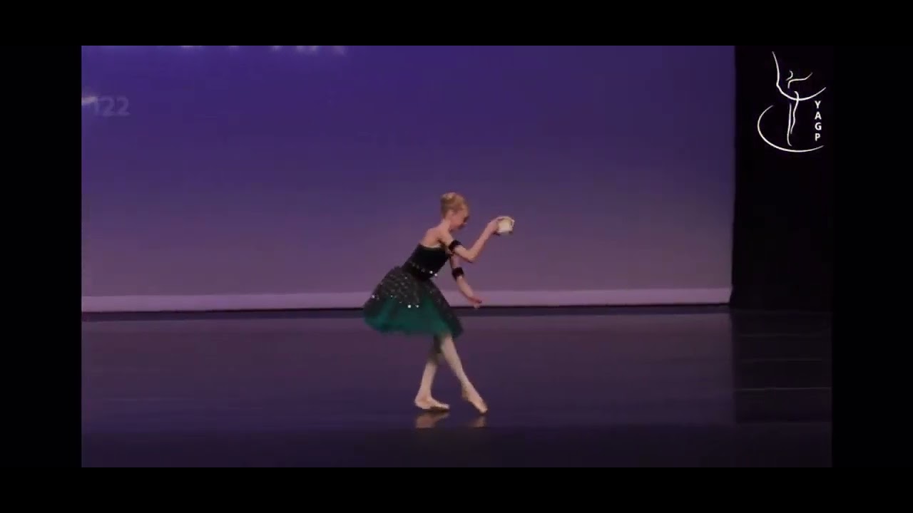 Carlin performing La Esmeralda at Phoenix YAGP 2023.