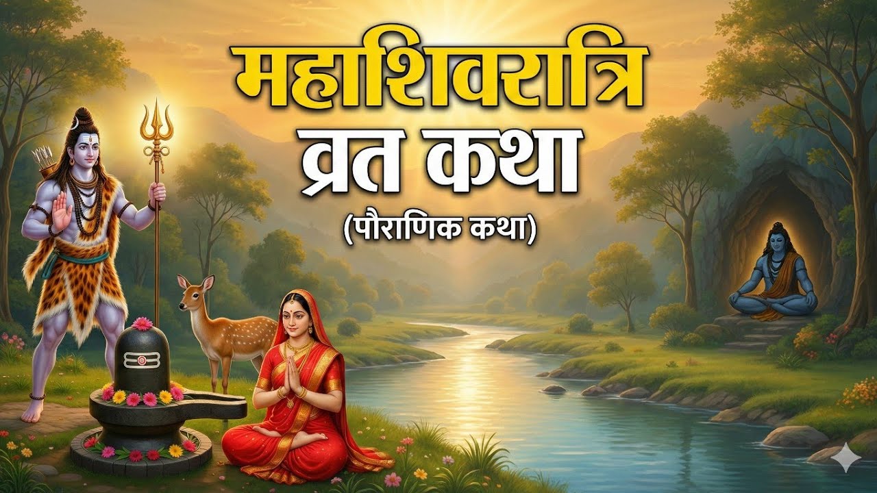 महाशिवरात्रि की सम्पूर्ण कथा  | Mahashivratri का रहस्य, महत्व और व्रत कथा #mahadev #shivbhajan #shiv