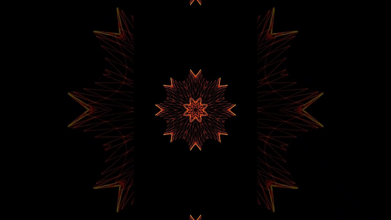 sunlit scrolls: reflection ☀️ [ancient solar fractal sigil] 4K 60fps digital art