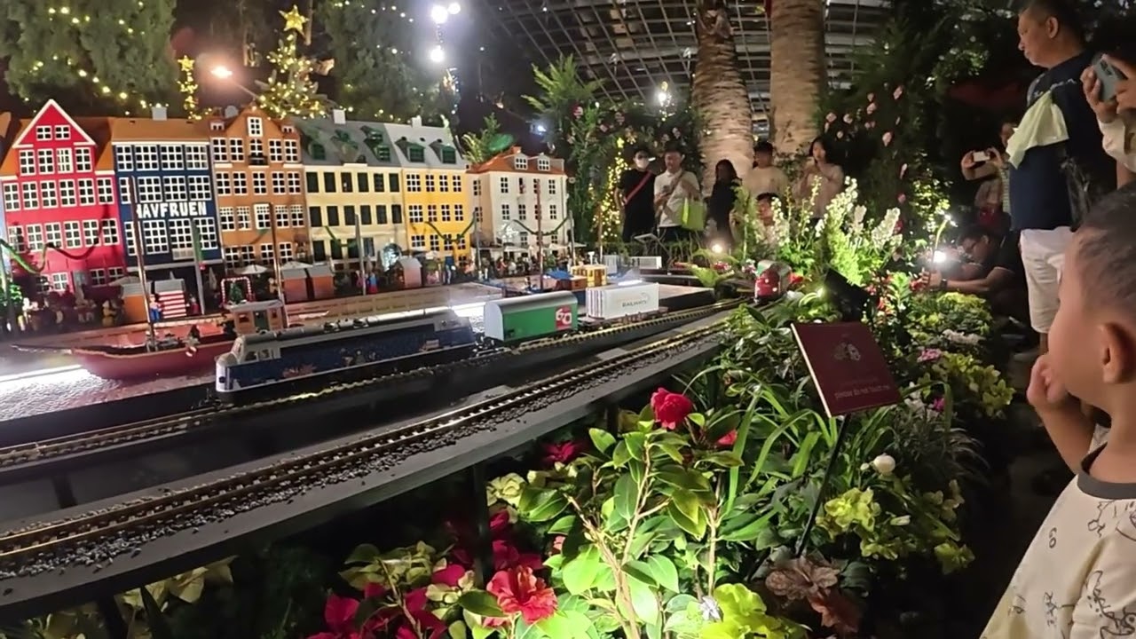 🎄🌟 A Dazzling Christmas Night at Gardens by the Bay 🎅❄️