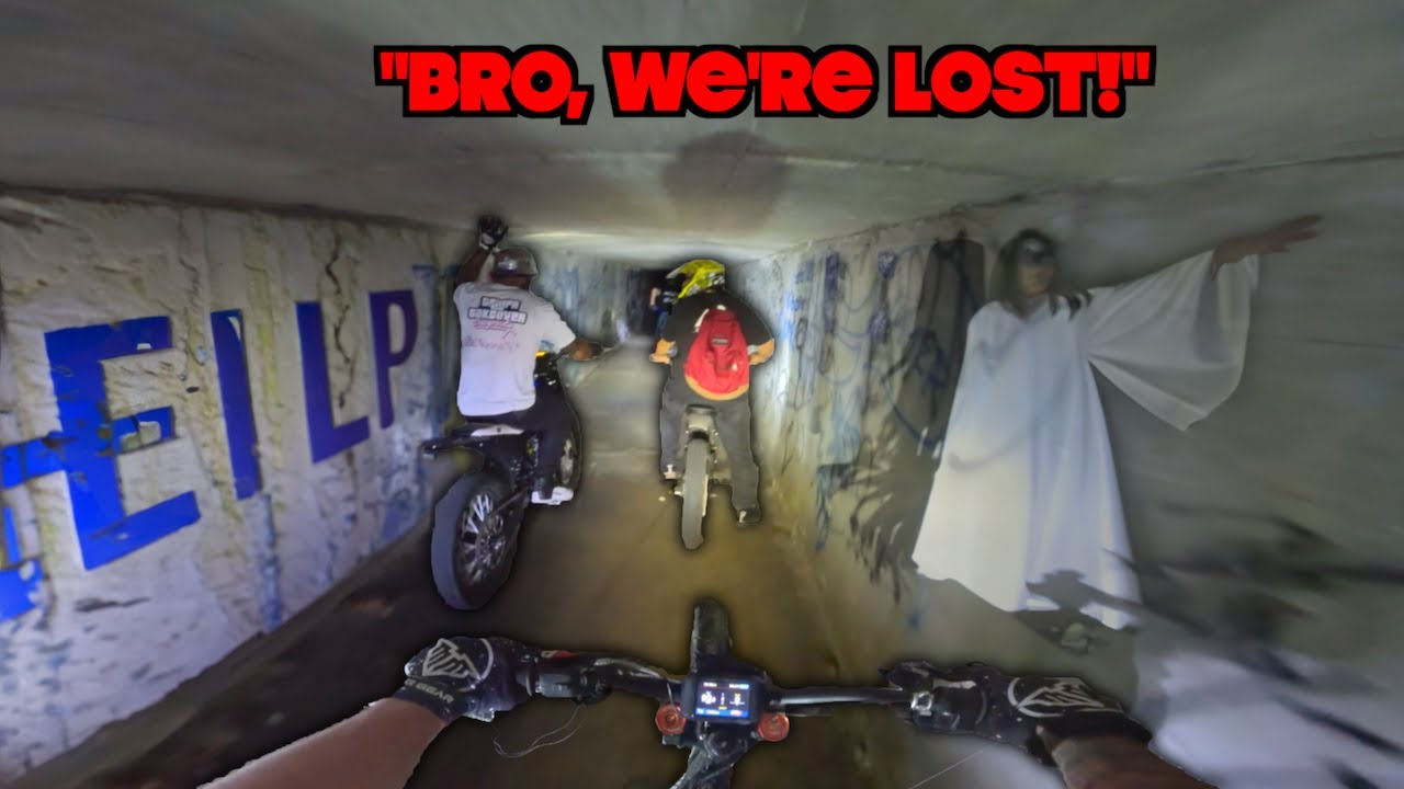 150 Sur Ron's TRAPPED in a SEWER!