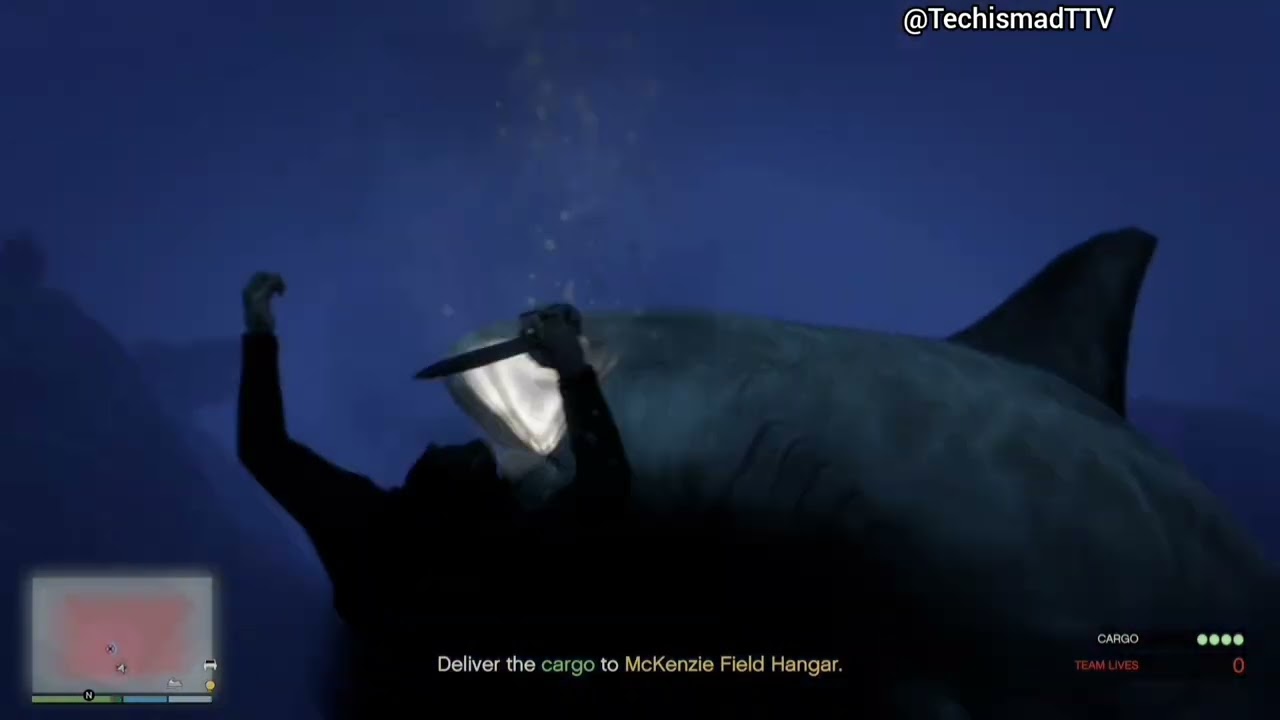 GTA 5 Online Random Gameplay & Deep sea Diving