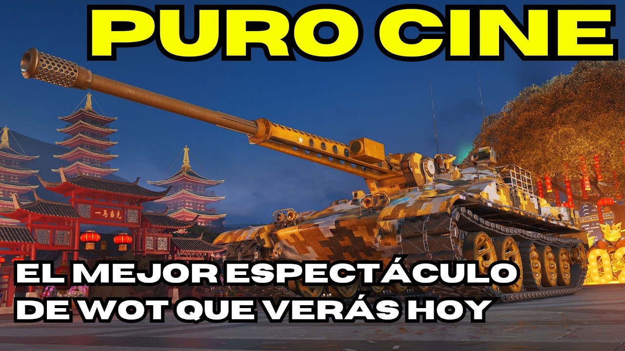 World of Tanks Puro Cine - La partida más random que verás hoy...
