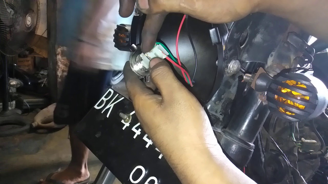 Bingun pasang kabel Bajaj Pulsar setelah modifikasi? Begini caranya