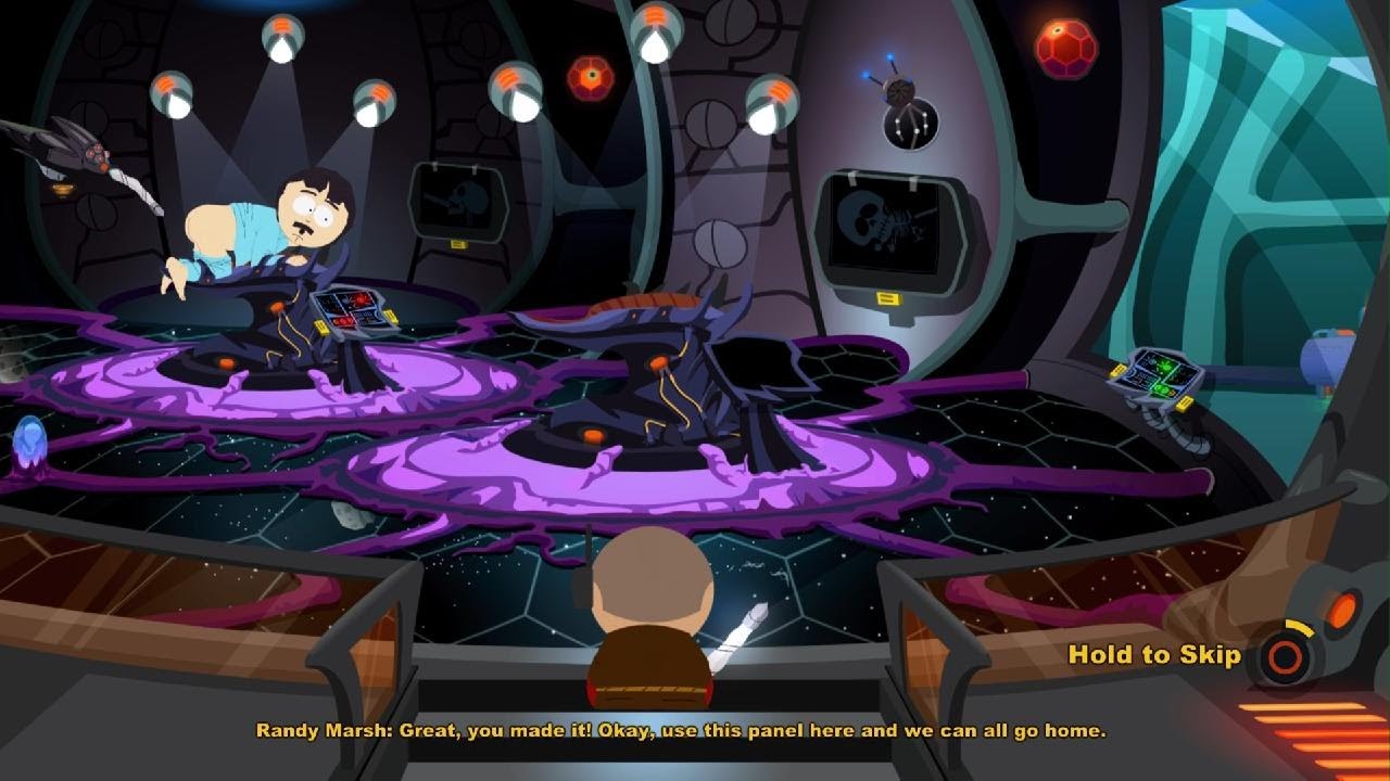 South Park: The Stick of Truth Alien Pilots Boss Fight