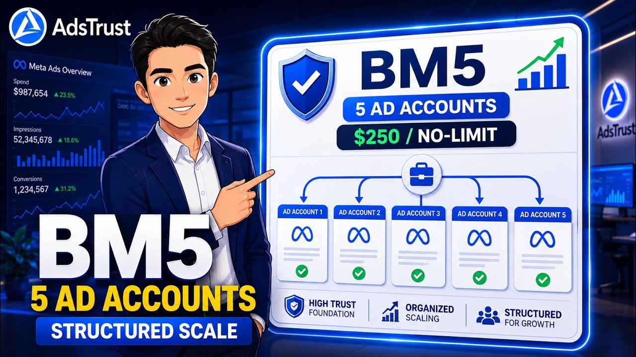 BM5 Facebook Business Manager Explained: 5 Ad Accounts for Structured Scaling