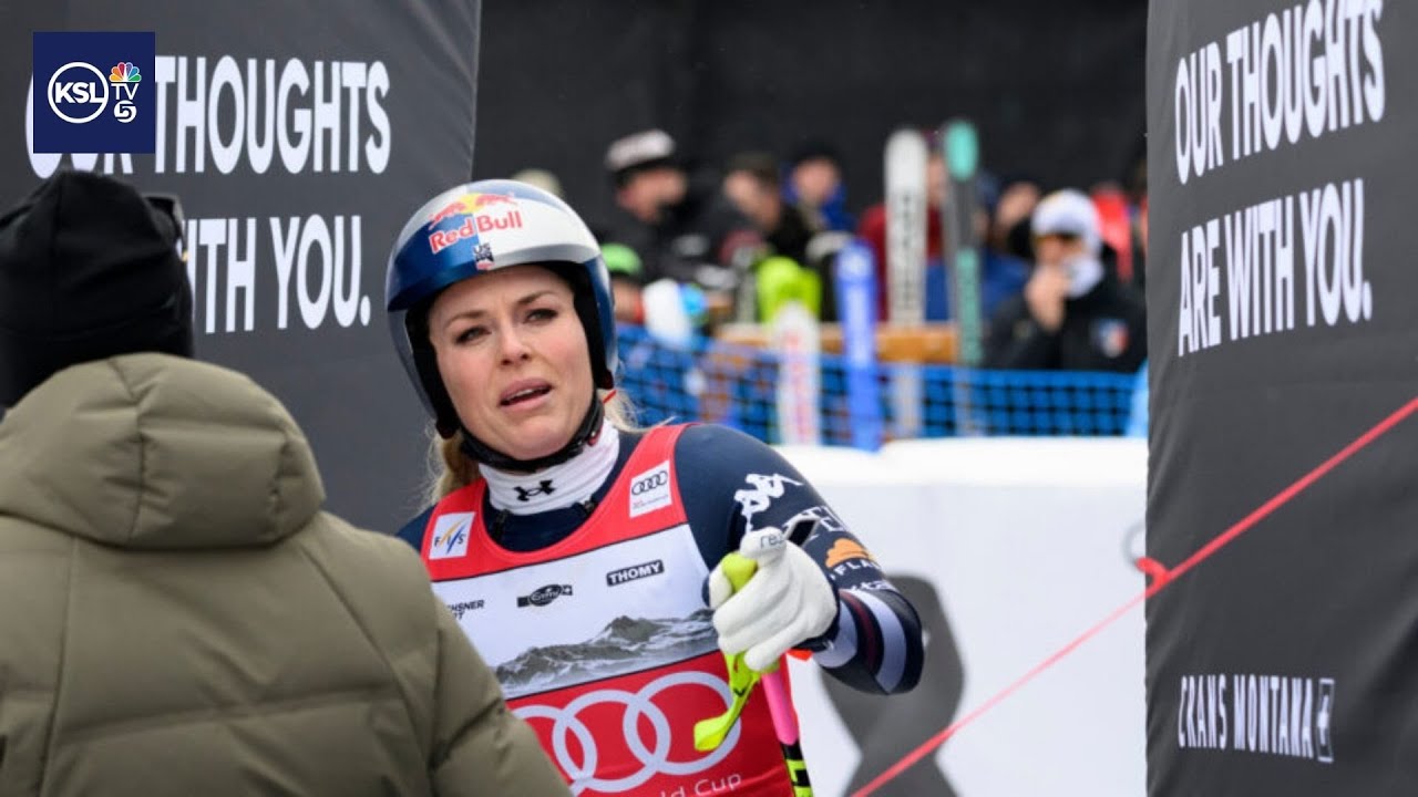 Lindsey Vonn says ‘Olympic dream is not over’ after crashing in last downhill before Winter Games