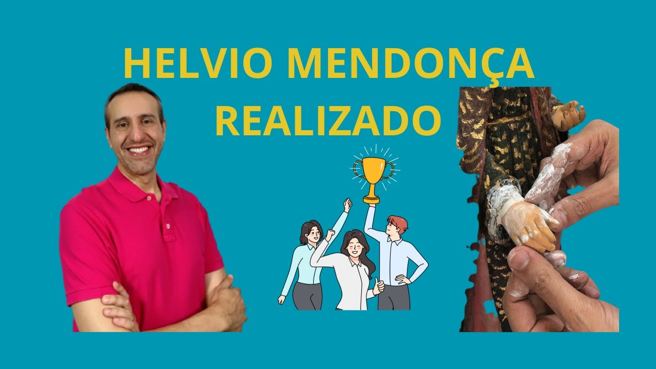 Como me realizei na restauração e pintura de imagens