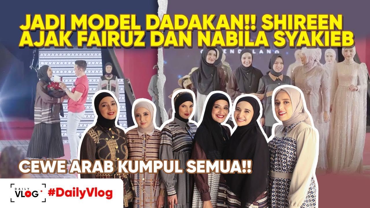 JADI MODEL DADAKAN !!! NABILA SYAKIEB TAKUT PAKE HEELS ???!!!