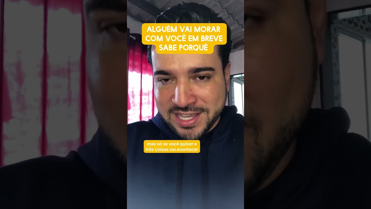 Alguém vai morar com você breve, sabe porquê?