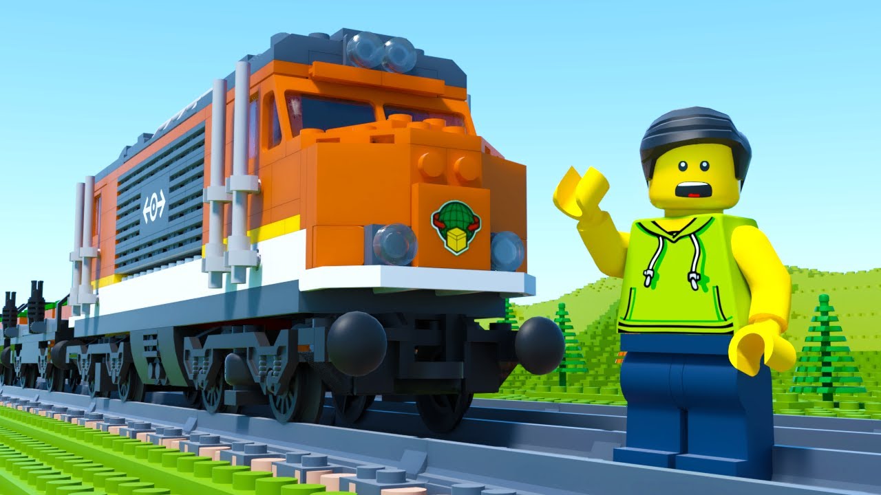 LEGO Train Gym Fail