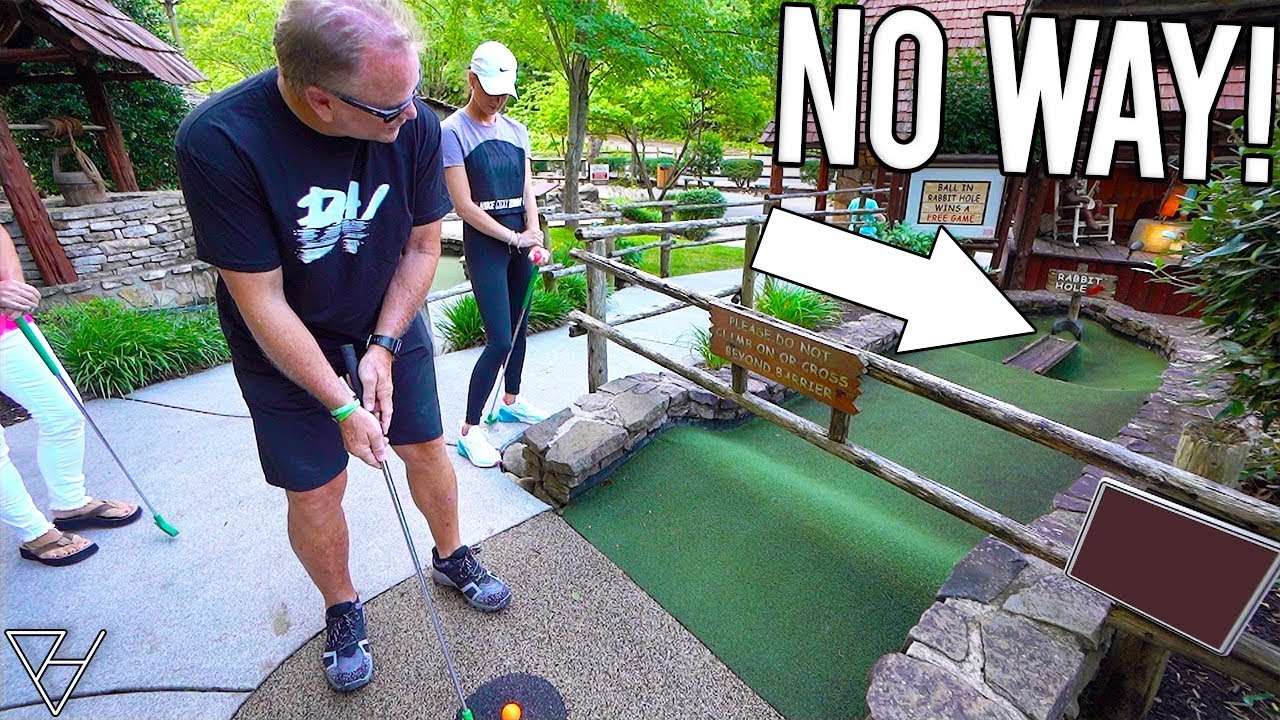 Our Best Mini Golf Hole In One Combo Ever! - WON The Grand Prize!
