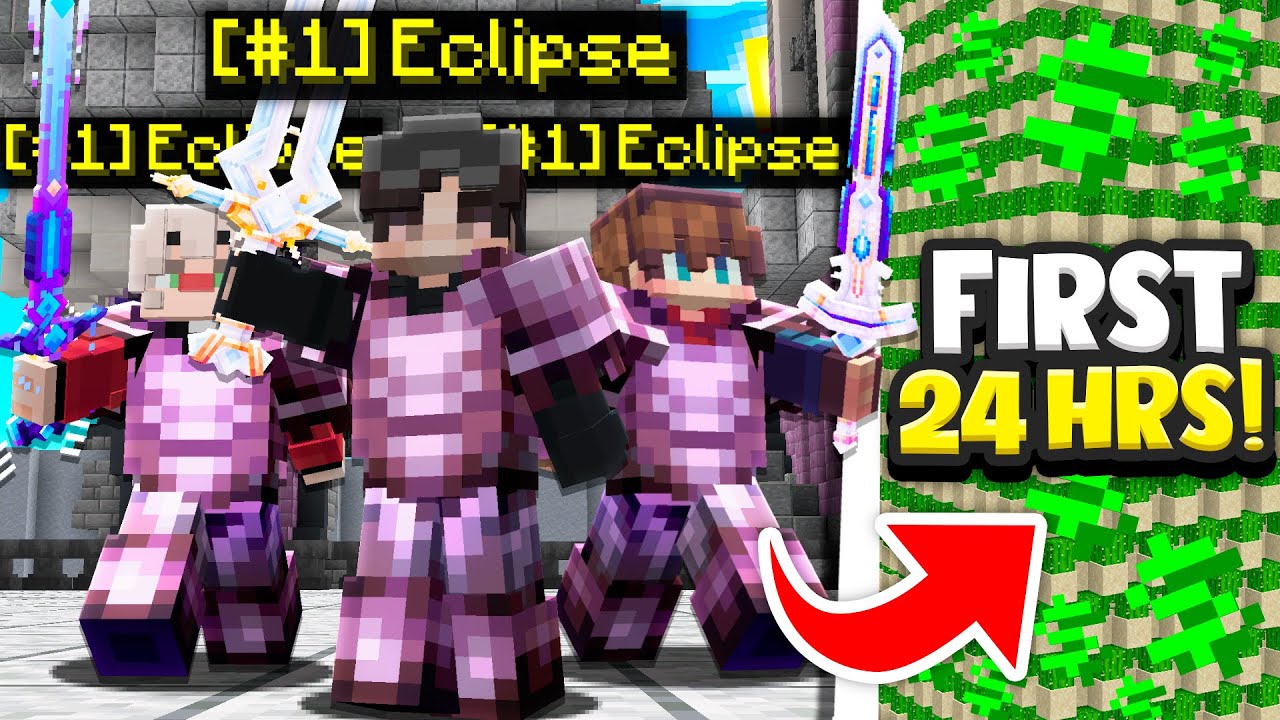 НАШИ *БЕЗУМНЫЕ* ПЕРВЫЕ 24 ЧАСА ВО ФРАКЦИЯХ! | Minecraft Factions | Complex Gaming [1]