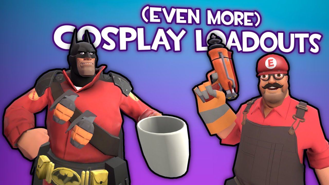 Еще больше уникальных комплектов для косплея TF2