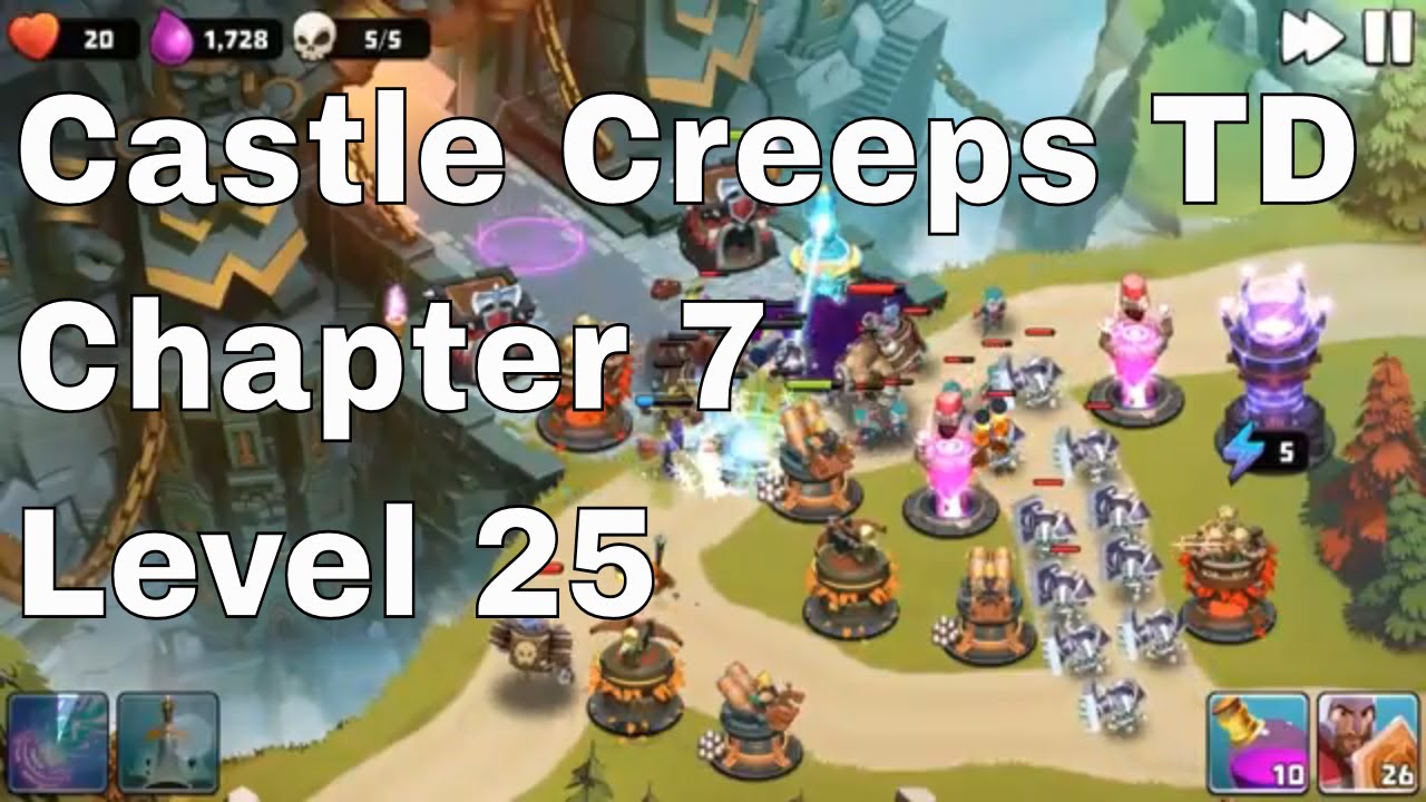 Castle Creeps Level 25